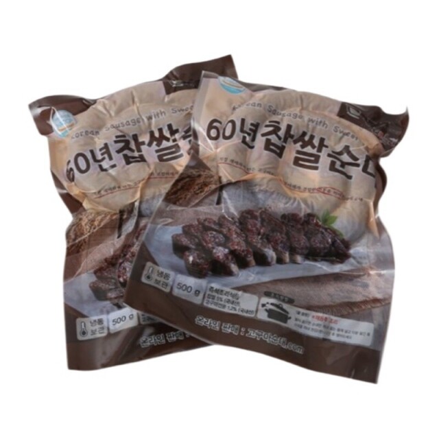 돈덕한원주고구마순대,[돈덕]돈덕한 고구마 국산순대 500g